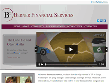 Tablet Screenshot of bernerfinancial.com